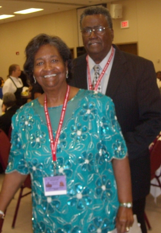 Class of 1956 - Claudette Johnson Green and her husband Melvin Green