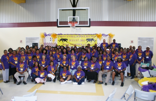 A small sample of the 2013 Reunion participants at the Saturday morning breakfast