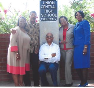 A few 1967 classmates makes a visit to the UC Memorial site