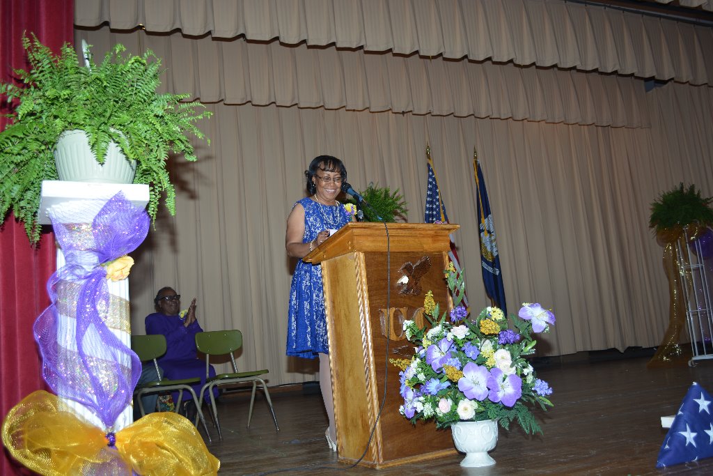 Dorothy Gray Hearns, (67) Memorial Service Mistress of Ceremonies.